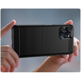 Carbon Case for Realme 10 5G / Realme 9i 5G Flexible Silicone Carbon Cover Black | Techbox