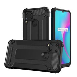 Hybrid Armor case for Realme 10 5G / Realme 9i 5G armored hybrid case black - Uncategorized Cases (2) - Cases - Techbox