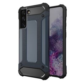 Hybrid Armor case for Samsung Galaxy S23 Ultra armored hybrid cover blue | Techbox