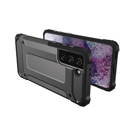 Hybrid Armor case for Samsung Galaxy S23 Ultra armored hybrid cover blue | Techbox