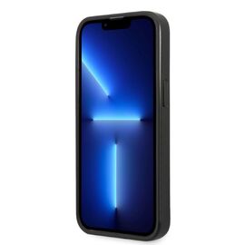 Karl Lagerfeld KLHCP13LSFMP2K iPhone 13 Pro / 13 6.1" hardcase black/black Saffiano Plaque | Techbox