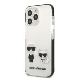 Karl Lagerfeld KLHCP13LTPEKCW iPhone 13 Pro / 13 6.1" hardcase white/white Karl&amp;Choupette - Apple Cases - Cases - Techbox
