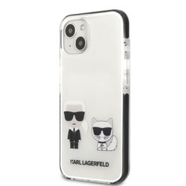 Karl Lagerfeld KLHCP13STPEKCW iPhone 13 mini 5.4" hardcase white/white Karl&amp;Choupette - Apple Cases - Cases - Techbox
