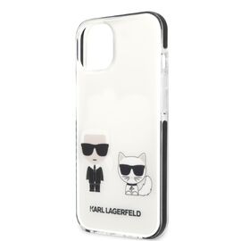 Karl Lagerfeld KLHCP13STPEKCW iPhone 13 mini 5.4" hardcase white/white Karl&amp;Choupette - Apple Cases - Cases - Techbox