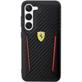 Ferrari FEHCS23MNPYK S23+ S916 black/black hardcase Carbon Contrast Edges | Techbox