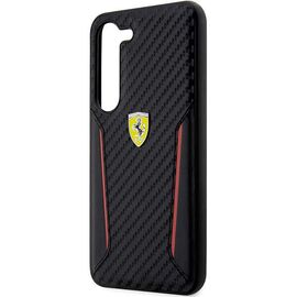 Ferrari FEHCS23MNPYK S23+ S916 black/black hardcase Carbon Contrast Edges | Techbox