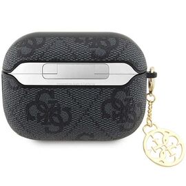Guess GUAP2G4GSMK AirPods Pro 2 cover black/black 4G Charm Collection - Smartphone Accessories - Cables & Accessories - Techbox