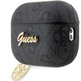 Guess GUAP2G4GSMK AirPods Pro 2 cover black/black 4G Charm Collection - Smartphone Accessories - Cables & Accessories - Techbox