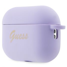 Guess GUAP2LSCHSU AirPods Pro 2 cover purple/purple Silicone Charm Heart Collection - Smartphone Accessories - Cables & Accessories - Techbox