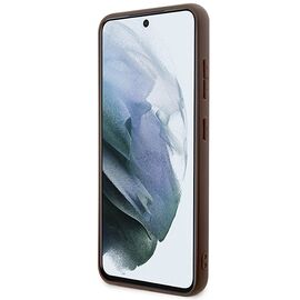 Guess GUHCS23S4GMGBR S23 S911 brown/brown hardcase 4G Big Metal Logo | Techbox