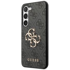 Guess GUHCS23S4GMGGR S23 S911 grey/grey hardcase 4G Big Metal Logo | Techbox