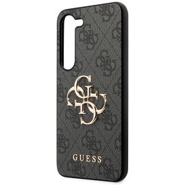 Guess GUHCS23S4GMGGR S23 S911 grey/grey hardcase 4G Big Metal Logo | Techbox