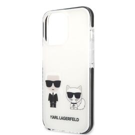 Karl Lagerfeld KLHCP13XTPEKCW iPhone 13 Pro Max 6.7" hardcase white/white Karl&amp;Choupette - Apple Cases - Cases - Techbox