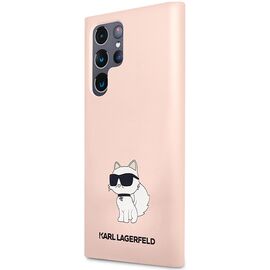 Karl Lagerfeld KLHCS23LSNCHBCP S23 Ultra S918 hardcase pink/pink Silicone Choupette | Techbox