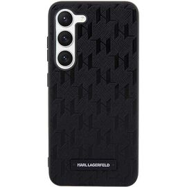 Karl Lagerfeld KLHCS23MSAKLHPK S23+ S916 hardcase black/black Saffiano Mono Metal Logo | Techbox