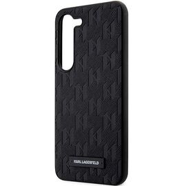 Karl Lagerfeld KLHCS23MSAKLHPK S23+ S916 hardcase black/black Saffiano Mono Metal Logo | Techbox