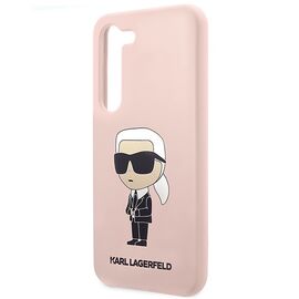 Karl Lagerfeld KLHCS23MSNIKBCP S23+ S916 hardcase pink/pink Silicone Ikonik | Techbox