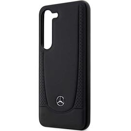 Mercedes MEHCS23SARMBK S23 S911 black/black hardcase Leather Urban - Samsung Cases - Cases - Techbox