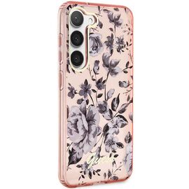 Guess GUHCS23MHCFWSP S23+ S916 pink/pink hardcase Flower Collection | Techbox