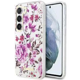 Guess GUHCS23MHCFWST S23+ S916 white/white hardcase Flower Collection | Techbox