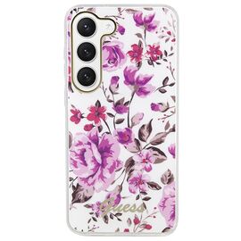 Guess GUHCS23MHCFWST S23+ S916 white/white hardcase Flower Collection | Techbox
