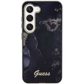 Guess GUHCS23MHTMRSK S23+ S916 black/black hardcase Golden Marble Collection | Techbox