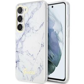 Guess GUHCS23MPCUMAH S23+ S916 white/white hardcase Marble | Techbox