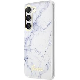 Guess GUHCS23MPCUMAH S23+ S916 white/white hardcase Marble | Techbox