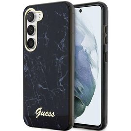 Guess GUHCS23MPCUMAK S23 +S916 black/black hardcase Marble | Techbox