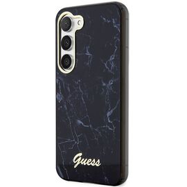 Guess GUHCS23MPCUMAK S23 +S916 black/black hardcase Marble | Techbox