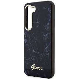 Guess GUHCS23MPCUMAK S23 +S916 black/black hardcase Marble | Techbox
