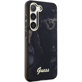 Guess GUHCS23SHTMRSK S23 S911 black/black hardcase Golden Marble Collection | Techbox