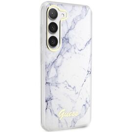 Guess GUHCS23SPCUMAH S23 S911 white/white hardcase Marble | Techbox