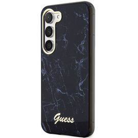 Guess GUHCS23SPCUMAK S23 S911 black/black hardcase Marble | Techbox