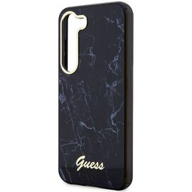 Guess GUHCS23SPCUMAK S23 S911 black/black hardcase Marble | Techbox