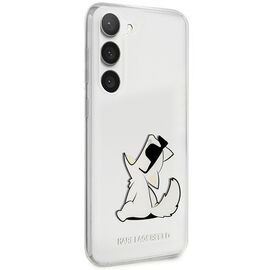 Karl Lagerfeld KLHCS23MCFNRC S23+ S916 transparent hardcase Choupette Fun | Techbox
