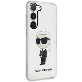 Karl Lagerfeld KLHCS23MHNIKTCT S23+ S916 transparent hardcase Ikonik Karl Lagerfeld | Techbox