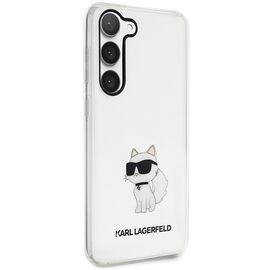 Karl Lagerfeld KLHCS23SHNCHTCT S23 S911 transparent hardcase Ikonik Choupette | Techbox