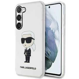 Karl Lagerfeld KLHCS23SHNIKTCT S23 S911 transparent hardcase Ikonik Karl Lagerfeld | Techbox
