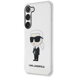 Karl Lagerfeld KLHCS23SHNIKTCT S23 S911 transparent hardcase Ikonik Karl Lagerfeld | Techbox