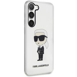 Karl Lagerfeld KLHCS23SHNIKTCT S23 S911 transparent hardcase Ikonik Karl Lagerfeld | Techbox