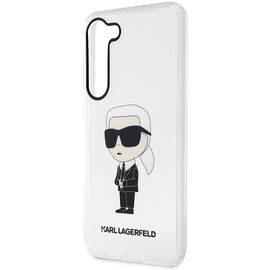 Karl Lagerfeld KLHCS23SHNIKTCT S23 S911 transparent hardcase Ikonik Karl Lagerfeld | Techbox