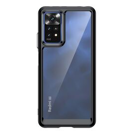 Outer Space Case for Xiaomi Poco X5 5G / Redmi Note 12 5G cover with flexible frame black | Techbox