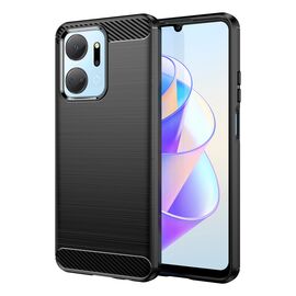 Carbon Case case for Honor Play 40 Plus / Honor X7a flexible silicone carbon cover black | Techbox