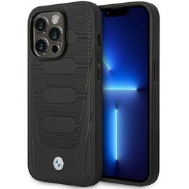 Case BMW BMHMP14L22RPSK iPhone 14 Pro 6.1" black/black Leather Seats Pattern MagSafe - Apple Cases - Cases - Techbox