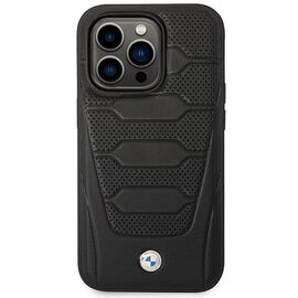 Case BMW BMHMP14X22RPSK iPhone 14 Pro Max 6.7" black/black Leather Seats Pattern MagSafe - Apple Cases - Cases - Techbox