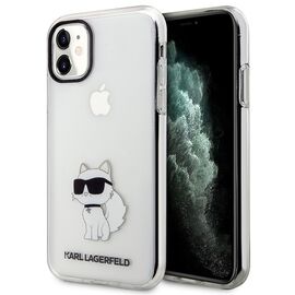 Karl Lagerfeld case for iPhone 11 / XR from the Ikonik Choupette series - transparent | Techbox