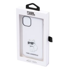Karl Lagerfeld KLHCN61HNCHTCT iPhone 11 / Xr 6.1" transparent hardcase Ikonik Choupette - Uncategorized Cases (2) - Cases - Techbox