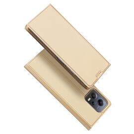 Dux Ducis Skin Pro Case for Xiaomi Redmi Note 12 Pro+ Flip Card Wallet Stand Gold - Xiaomi Cases - Cases - Techbox