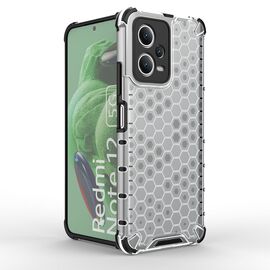 Honeycomb case for Xiaomi Redmi Note 12 5G / Poco X5 5G armored hybrid cover black | Techbox